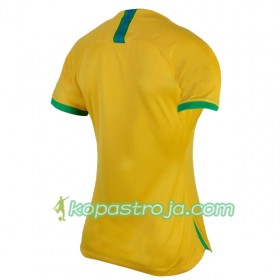 Billiga Fotbollströjor Brasilien Dam Hemma tröja Copa América 2019 Kortärmad